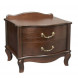 Тумбочка прикроватная "Джульетта" 2 ящ. (орех) Вис
