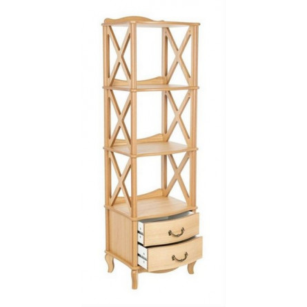 Этажерка "Джульетта"-3 (светлый дуб) Вис