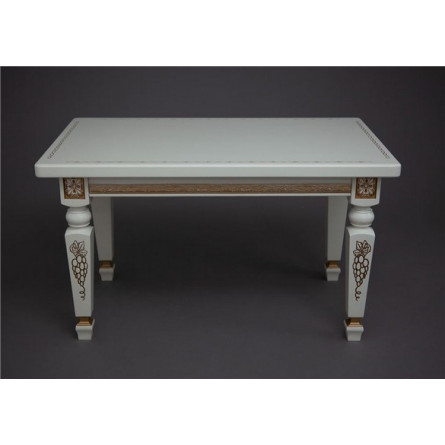 Журнальный стол "Верона-В" (1013+патина золото) слоновая кость