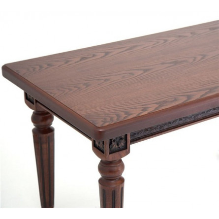 Журнальный стол "Верона-Т" (Темный орех+патина)