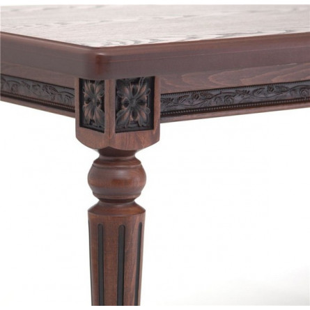 Журнальный стол "Верона-Т" (Темный орех+патина)