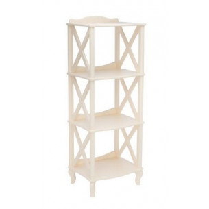 Этажерка-стеллаж "Джульетта"-3 (Дуб шампань) Вис