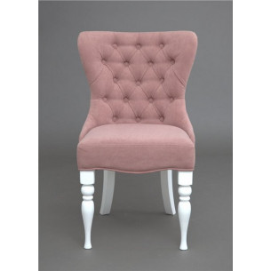 Кресло Вальс (эмаль белая / RS12 - розовый)