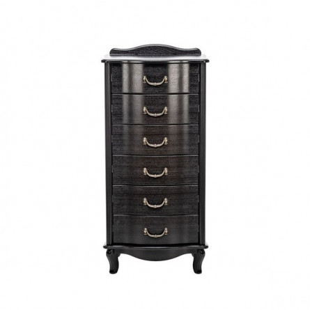 Комод "Джульетта" узкий 6 ящ.(венге) Вис