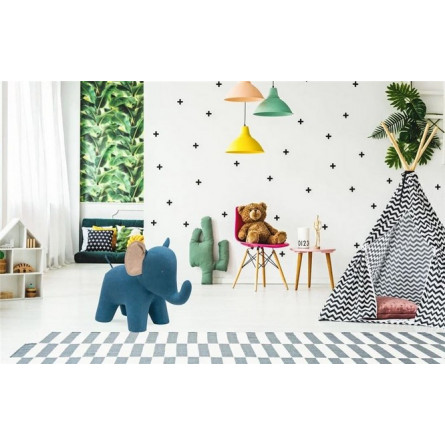 Пуф Elephant (ткань Omega 45/Omega 02)