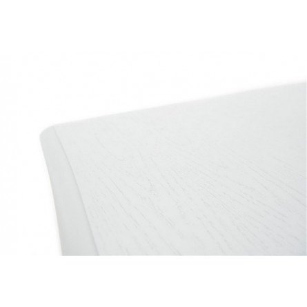 Стол "Кабриоль 120" раздвижной (1200х800 / Цвет дерева: Тон 9 Эмаль белая)