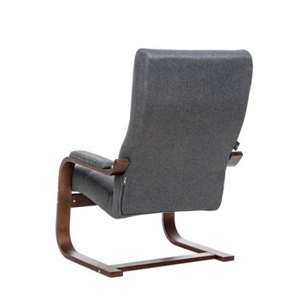 Кресло Оскар (Орех текстура/ткань Малмо 95)