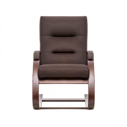 Кресло-качалка Милано (Орех текстура/ткань Малмо 28)