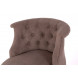 Кресло Бархат (эмаль белая / RS 08 серо-коричневый) Кресло Бархат (эмаль белая / RS 08 серо-коричневый)