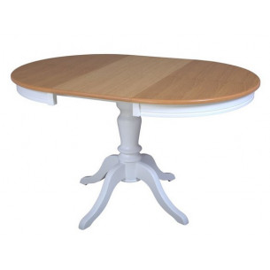 Стол "Эгина" (Дуб натуральный/Белый)