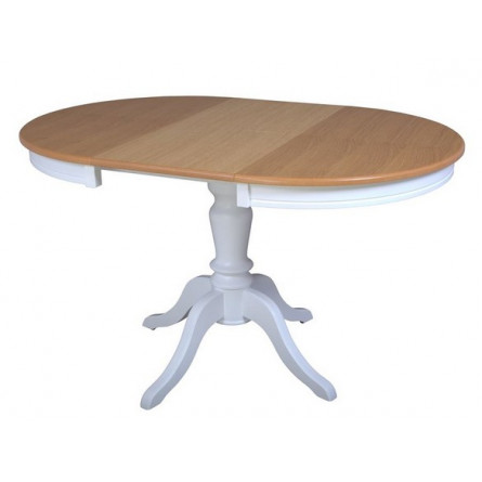 Стол "Эгина" (Дуб натуральный/Белый)