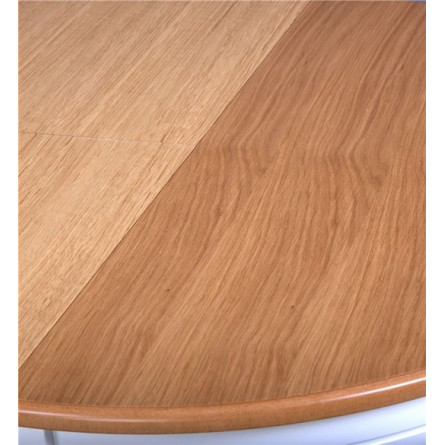 Стол "Эгина" (Дуб натуральный/Белый)