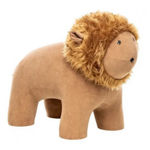 Пуф Leo (ткань BADDY 11/ мех ИП-401)