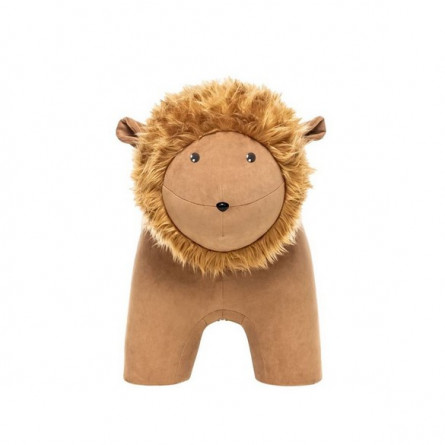 Пуф Leo (ткань BADDY 11/ мех ИП-401)