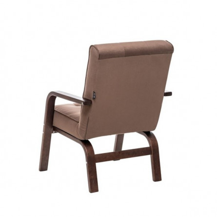 Кресло Модена (Орех тестура/ткань V23, кант V23)