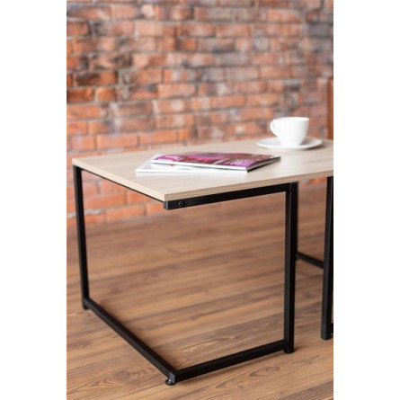 Стол журнальный "Тегра" (ясень шимо светлый)