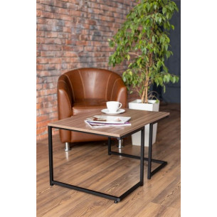 Стол журнальный "Тегра" (ясень шимо светлый)