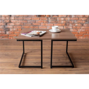 Стол журнальный "Тегра" (ясень шимо светлый)