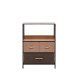 Комод Локи 3 ящика (каркас Коричневый/Бежевый/Светло-коричневый, Темно-коричневый) Комод Локи 3 ящика (каркас Коричневый/Бежевый/Светло-коричневый, Темно-коричневый)