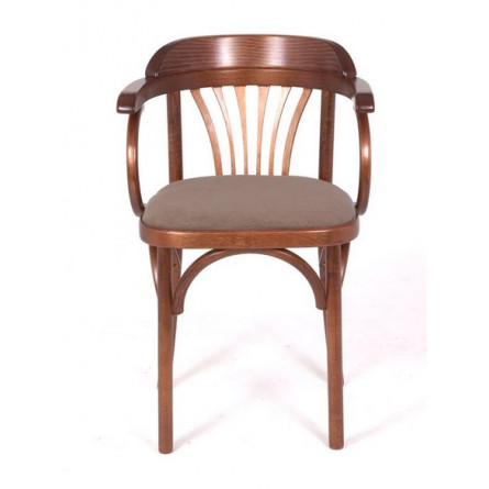 Стул Венский мягкий (средний тон, ткань RS 08)