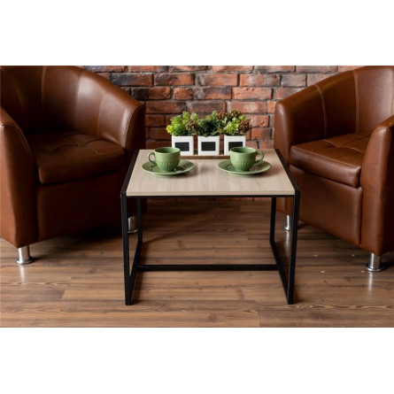 Стол журнальный "Систа" (ясень шимо светлый)