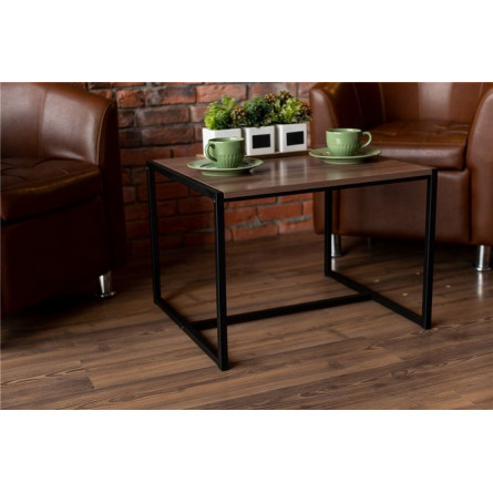 Стол журнальный "Систа" (ясень шимо темный)