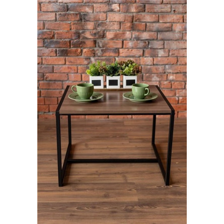 Стол журнальный "Систа" (ясень шимо темный)