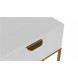 Тумбочка прикроватная "Дрим" (Ясень браш белый/Золото 7097283101) Тумбочка прикроватная "Дрим" (Ясень браш белый/Золото 7097283101)