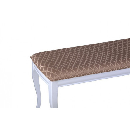 Банкетка "Дионис" (Белый/ткань Palermo)