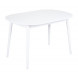 Стол овальный Алиса-1200 (белый/белый) раздвижной Стол овальный Алиса-1200 (белый/белый) раздвижной