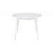 Стол Алиса-1000 (белый/белый) раздвижной Стол Алиса-1000 (белый/белый) раздвижной