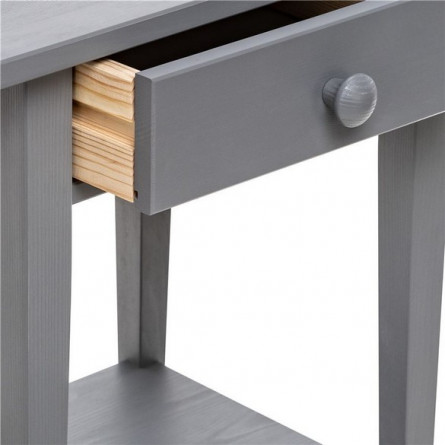 Прикроватная тумбочка Мира 01 (серый)