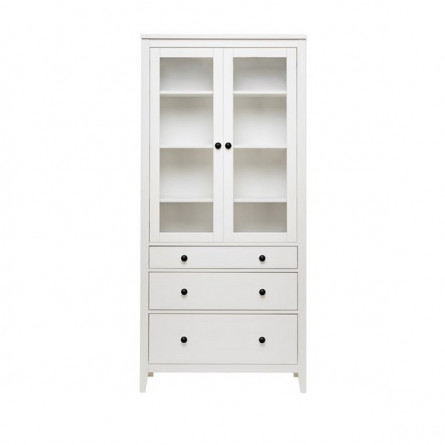 Шкаф витрина Мира 23 (белый)