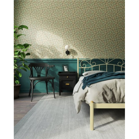 Кровать "Глэдис" без изножья (180х200/ноги металл/цвет Бежевый)