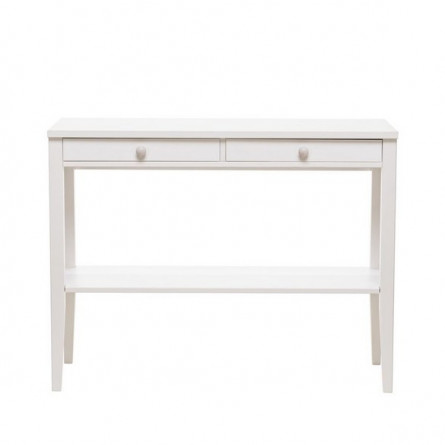 Стол консольный "Мира" 110х40 (белый)