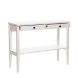 Стол консольный "Мира" 110х40 (белый) Стол консольный "Мира" 110х40 (белый)