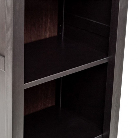 Стеллаж Мира 490 (черный)