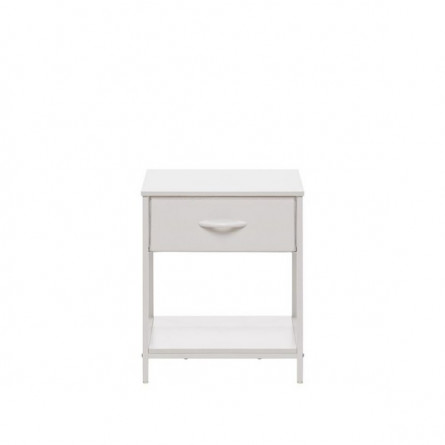 Комод "Линкс" с ящиком и полкой (каркас Белый / ящики Белый)