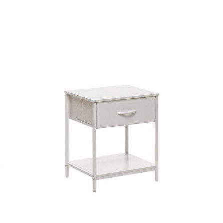 Комод "Линкс" с ящиком и полкой (каркас Белый / ящики Белый)