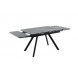 Стол "Леон" (1200*(184)*80 / керамика 1 кат. Bayona grey / каркас Черный матовый) Стол "Леон" (1200*(184)*80 / керамика 1 кат. Bayona grey / каркас Черный матовый)
