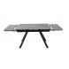 Стол "Леон" (1200*(184)*80 / керамика 1 кат. Bayona grey / каркас Черный матовый) Стол "Леон" (1200*(184)*80 / керамика 1 кат. Bayona grey / каркас Черный матовый)