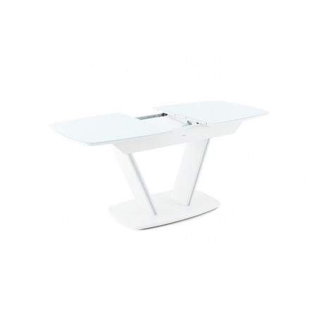 Стол Дрезден, OPTIWHITEБелый/Белый матовый шагрень