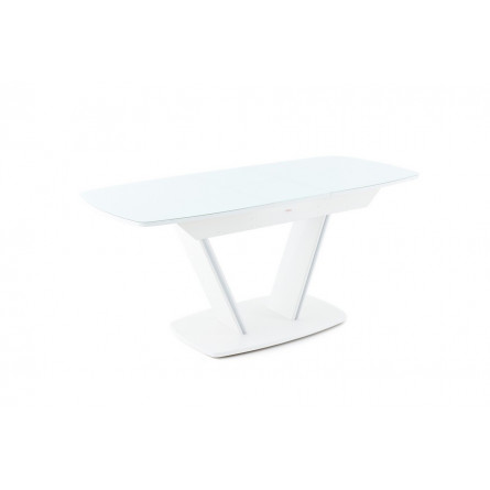 Стол Дрезден, OPTIWHITEБелый/Белый матовый шагрень