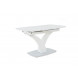 Стол Нотр Дам, ПМ, МДФ, Стекло, Белый, Вставка 400 Стол Нотр Дам, ПМ, МДФ, Стекло, Белый, Вставка 400