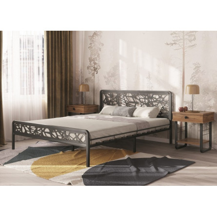 Кровать КМД 16 ОРИОН 160 черный