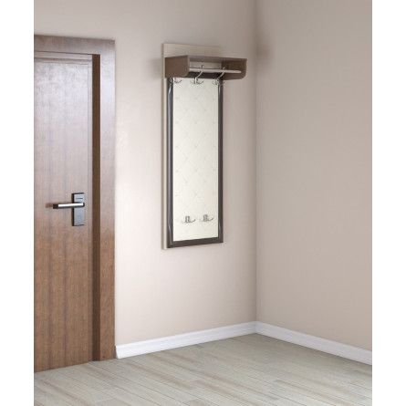 Прихожая Ольга-лофт 6.1, Ясень Шимо светлый/Венге