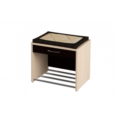 Прихожая Ольга-лофт 5.1, Экокожа, Ясень Шимо светлый/Венге