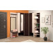 Прихожая Ольга-лофт 5.1, Экокожа, Ясень Шимо светлый/Венге Прихожая Ольга-лофт 5.1, Экокожа, Ясень Шимо светлый/Венге