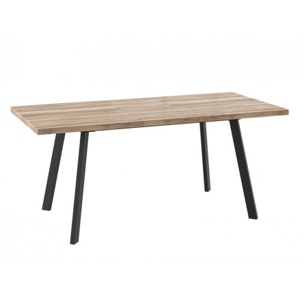 Стол Борг-140 Дуб каньон/черный