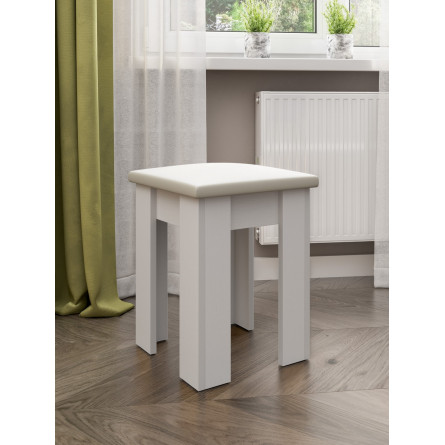 Табурет №1 Белый